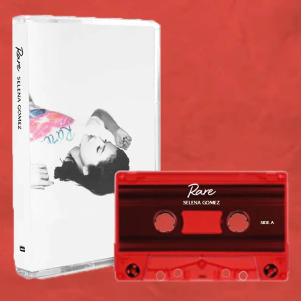 SEALED! Selena Gomez - Rare (Red Translucent Cassette)